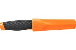 Couteau Ganzo G806 GG806OR lame 9,8cm manche en polymère noir/orange