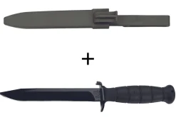 Couteau Glock 478 lame en acier 16,5cm manche en ABS noir avec étui
