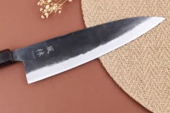 Couteau gyuto 21cm japonais artisanal Yuzo Shinju BS2