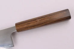 Couteau gyuto 21cm japonais artisanal Wusaki Hikari SLD manche bubinga