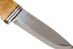 Couteau Helle Alden H076 lame en inox 10,5cm manche en bouleau + étui en cuir