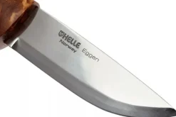 Couteau Helle Eggen H201075 lame en acier inox 10cm manche en bouleau + étui en cuir