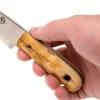 Couteau Helle Mândra H620 lame en acier inox 6,9cm manche en bouleau + étui en cuir