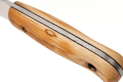 Couteau Helle Mândra H620 lame en acier inox 6,9cm manche en bouleau + étui en cuir