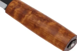Couteau Helle Viking H096 lame en acier carbone 11cm manche en bois de bouleau + étui en cuir