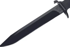 Couteau Herbertz 100617 lame 16,5cm manche polymère noir + étui