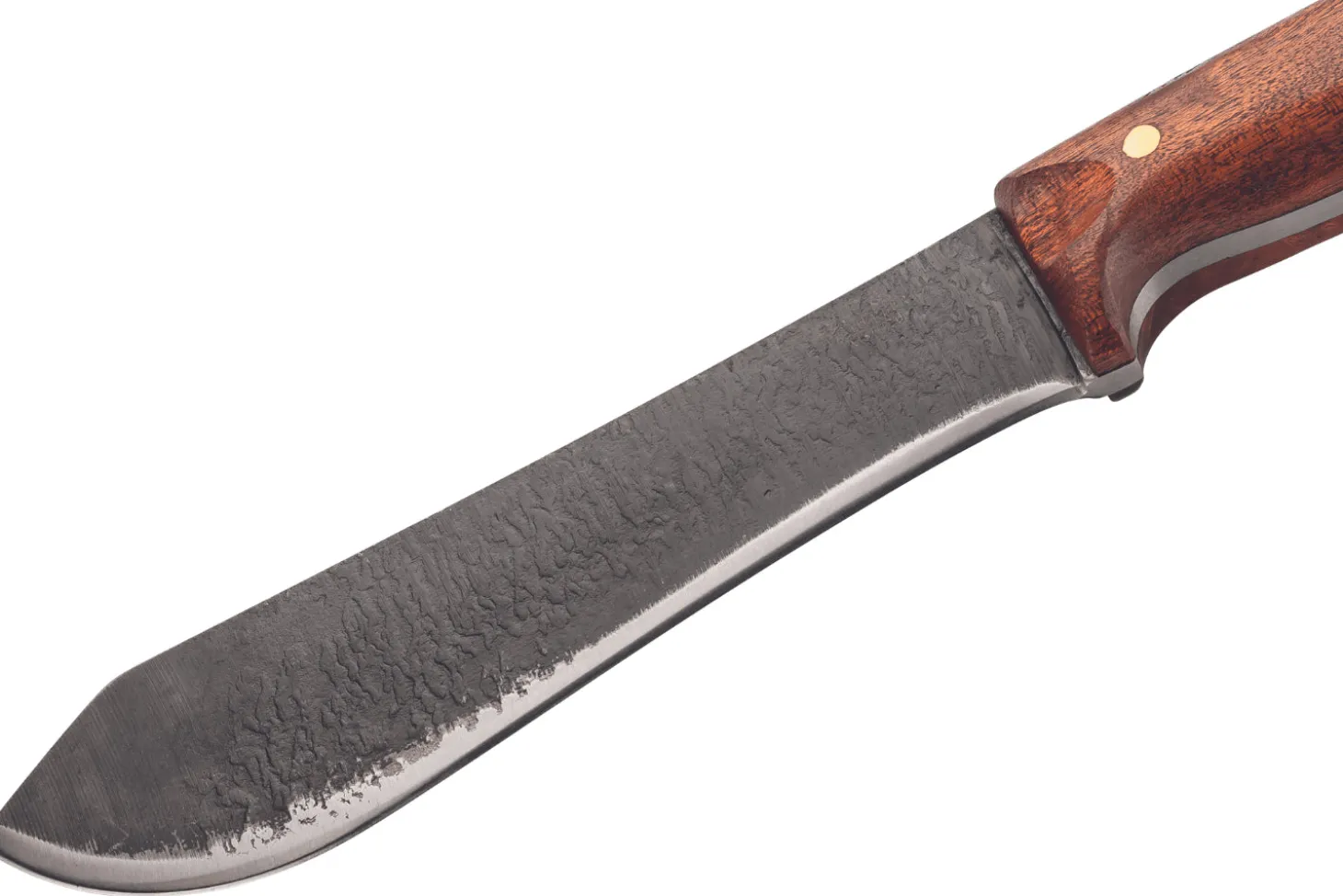 Couteau Herbertz 585518 lame damassée 17,9cm manche cerisier + étui en cuir + allume-feu