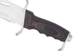 Couteau Herbertz 105928 lame en inox 28cm manche en pakkawood avec garde + étui