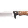 Couteau Herbertz 110311 lame en inox 10,8cm manche en bois de racine avec étui en cuir
