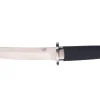Couteau Herbertz 581318 lame tanto 18cm manche caoutchouc noir + étui en cuir