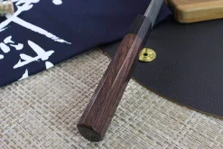 Couteau honesuki japonais artisanal Masakage Kumo 15cm damas 63 couches