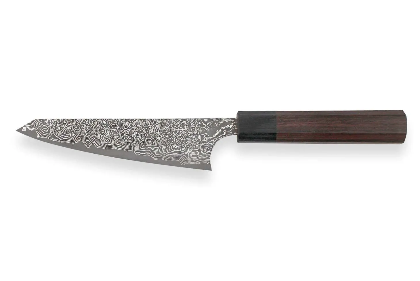Couteau honesuki japonais artisanal Masakage Kumo 15cm damas 63 couches