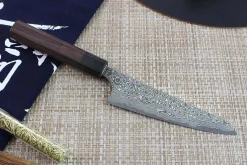 Couteau honesuki japonais artisanal Masakage Kumo 15cm damas 63 couches