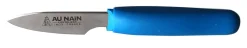 Couteau à huitres Au Nain manche rond bleu lame inox 7,5cm