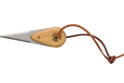 Couteau à huître Le Petit Jouteur en chêne blanc avec pochon et bourriche individuelle