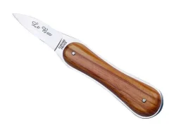 Couteau à huîtres Florinox "Le Bec" bois d'olivier et inox