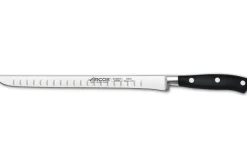 Couteau à jambon Arcos Riviera forgé lame alvéolée 25cm