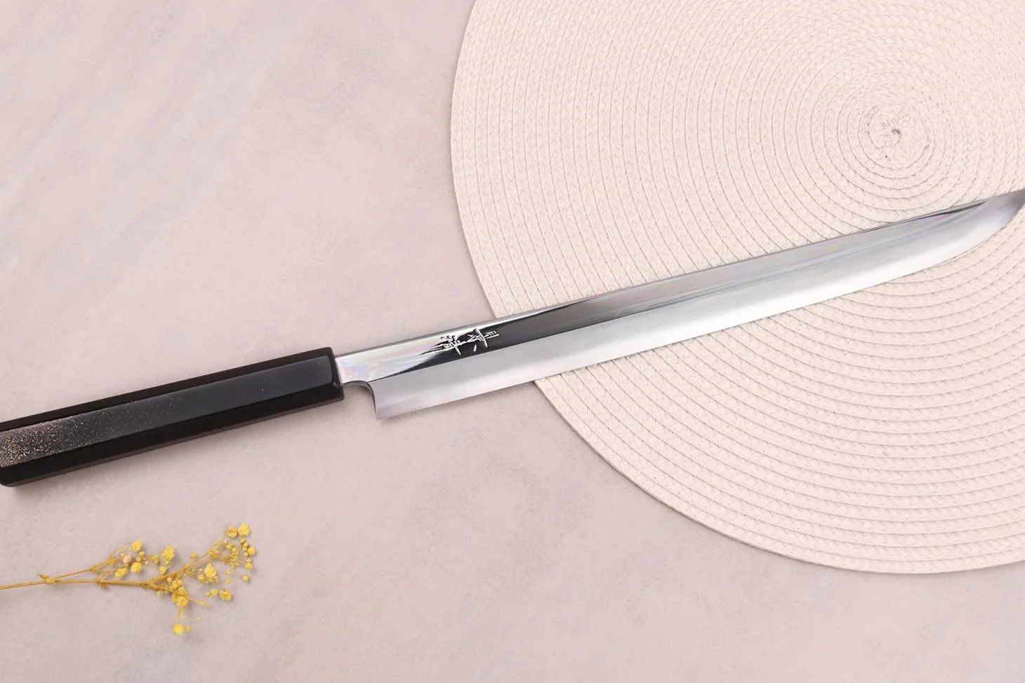 Couteau kengata 30cm japonais artisanal Kagekiyo Hirame VG10