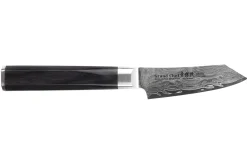 Couteau kengata office 8cm japonais Sakai Takayuki Grand Chef Seigaiha Damas 45 couches
