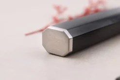 Couteau kengata santoku 16cm japonais Sakai Takayuki Grand Chef Seigaiha Damas 45 couches