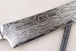 Couteau kengata universel 15cm japonais Sakai Takayuki Grand Chef Seigaiha Damas 45 couches