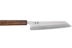Couteau kiritsuke 21cm japonais artisanal Yuzo Enju Damas 440C