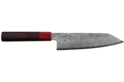 Couteau kiritsuke 17cm japonais artisanal Nakamura Kaishin Ginsan Damas