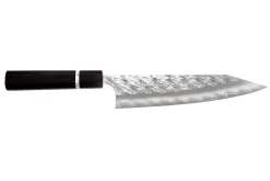 Couteau kiritsuke 21cm japonais artisanal Yoshimi Kato Hyo SG2
