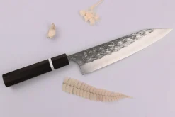 Couteau kiritsuke 21cm japonais artisanal Yoshimi Kato Hyo SG2