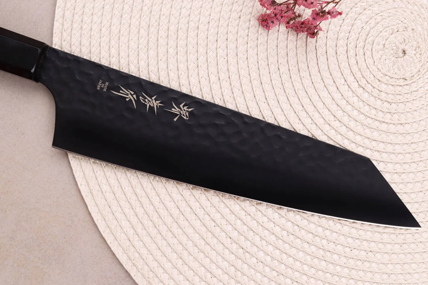 Couteau kiritsuke 19cm japonais Sakai Takayuki Kurokage VG10 manche en wengé