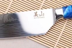 Couteau kiritsuke 20cm Kutoyama Blue Wave