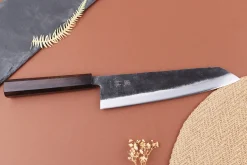 Couteau kiritsuke gyuto 21cm japonais artisanal Yuzo Shinju BS2