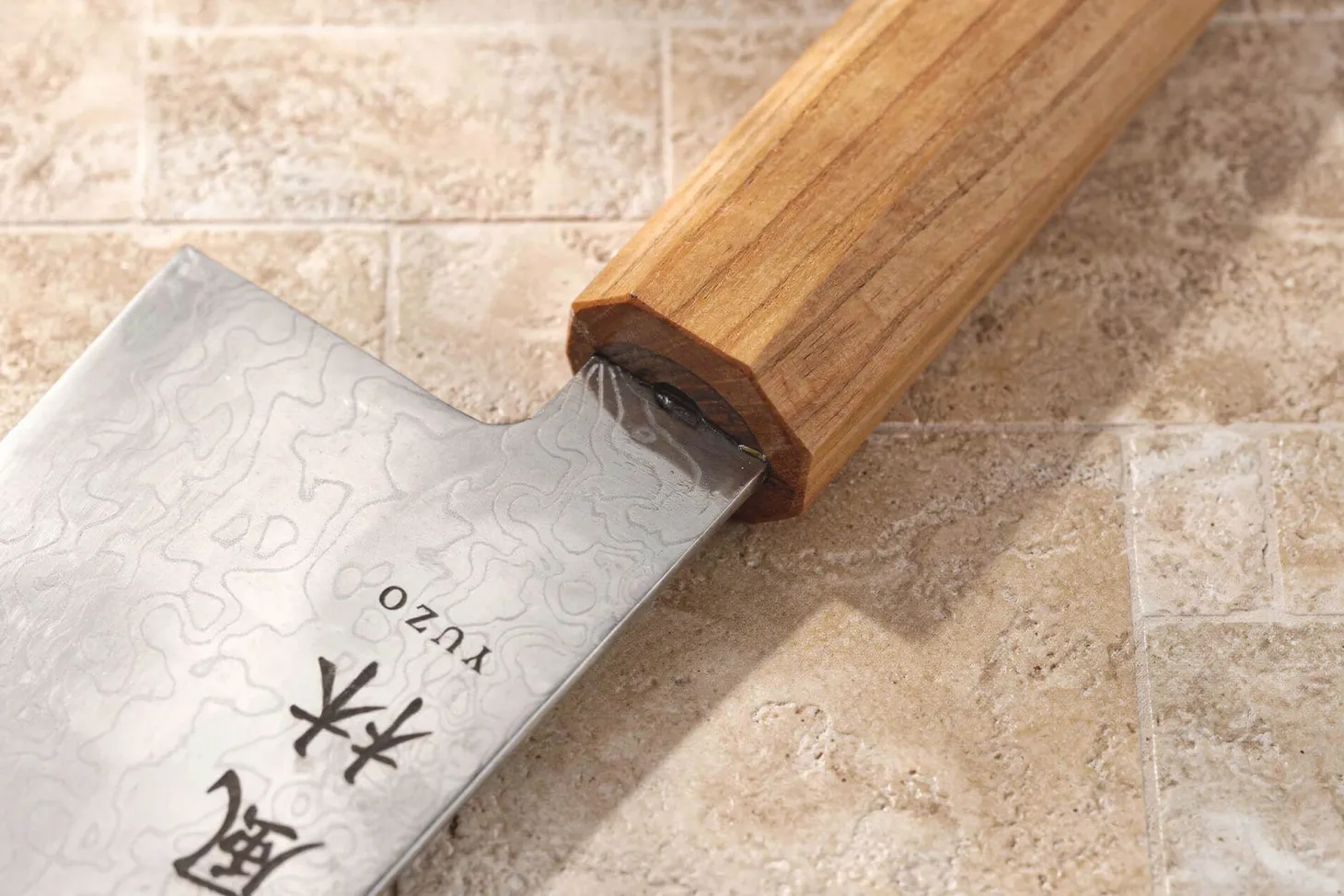 Couteau kiritsuke gyuto 24cm japonais Yuzo Ryuho Damas SG2
