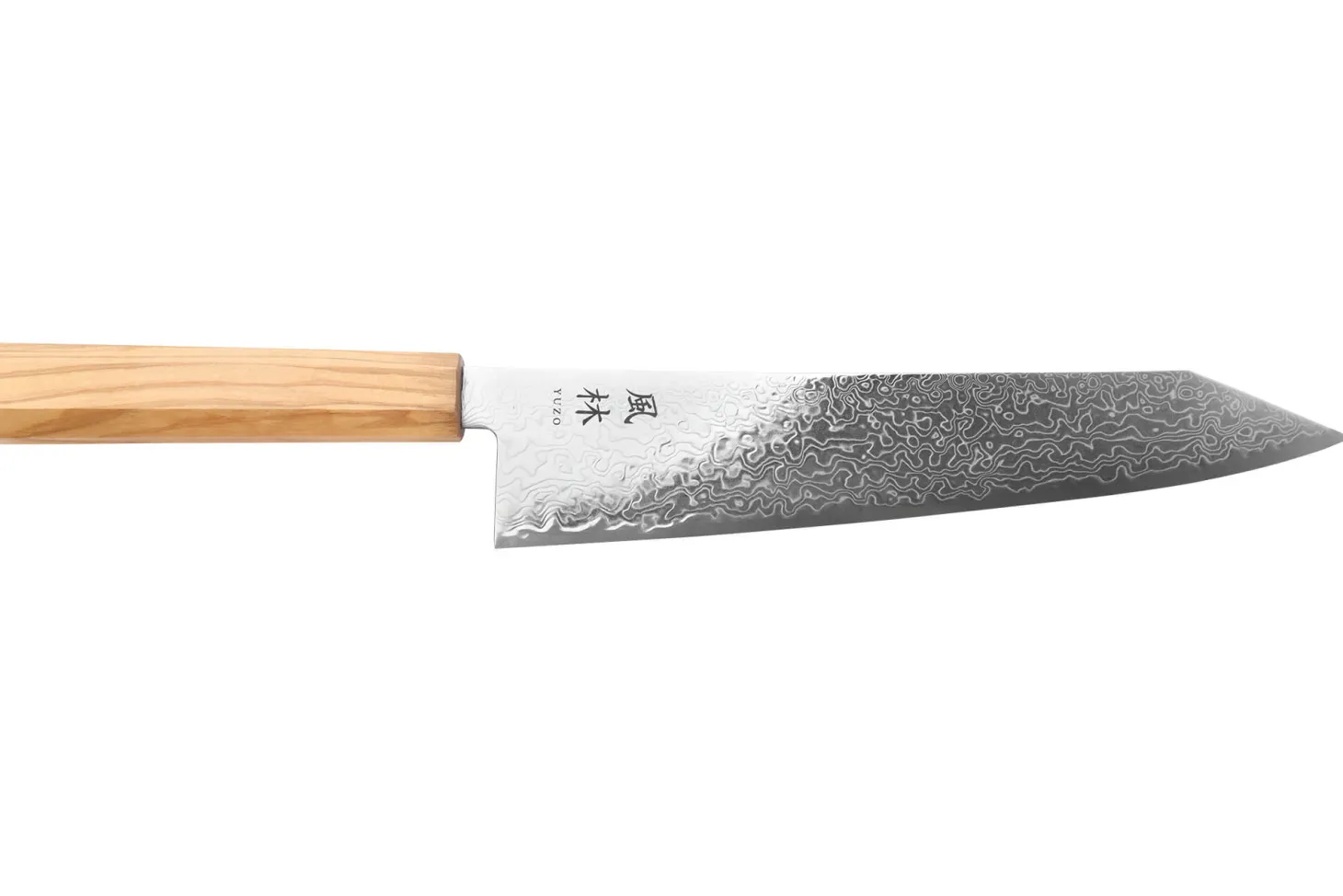 Couteau kiritsuke gyuto 24cm japonais Yuzo Ryuho Damas SG2