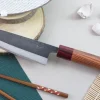 Couteau kiritsuke japonais artisanal Wusaki Yuzo BS2 15cm