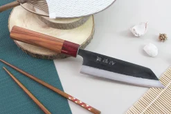 Couteau kiritsuke japonais artisanal Wusaki Yuzo BS2 15cm
