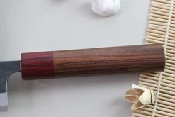 Couteau kiritsuke japonais artisanal Wusaki Yuzo BS2 24cm