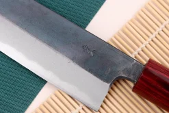 Couteau kiritsuke japonais artisanal Wusaki Yuzo BS2 18cm