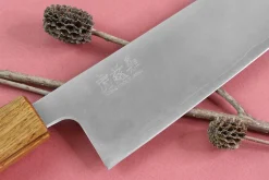 Couteau kiritsuke japonais artisanal Wusaki Migaki G3 21cm