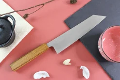 Couteau kiritsuke japonais artisanal Wusaki Migaki G3 21cm