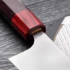 Couteau kiritsuke japonais artisanal Yoshimi Kato Minamo SG2 Tsuchime 21cm