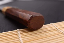 Couteau kiritsuke japonais Tsunehisa SLD Damas bois de rose 21cm