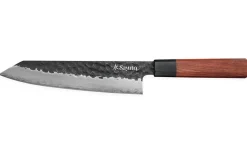 Couteau kiritsuke Sayuto Séquoia San Mai martelé 21cm
