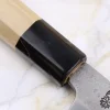 Couteau kiritsuke universel 13,5cm japonais artisanal Sakai Kikumori Kikuzuki Rin