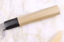Couteau kiritsuke universel 13,5cm japonais artisanal Sakai Kikumori Kikuzuki Rin