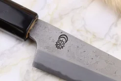 Couteau kiritsuke universel 13,5cm japonais artisanal Sakai Kikumori Kikuzuki Rin