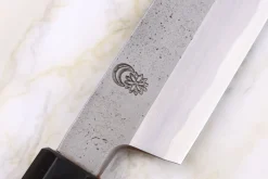 Couteau kiritsuke yanagiba 27cm japonais artisanal Sakai Kikumori Kikuzuki Rin