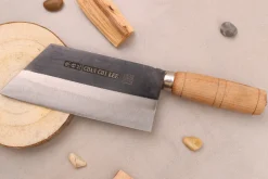 Couteau ko-bunka CCK Kurouchi 15cm en acier au carbone et manche en bois