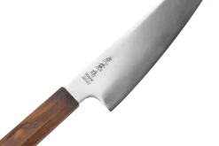 Couteau ko santoku 15cm japonais artisanal Wusaki Hikari SLD manche bubinga