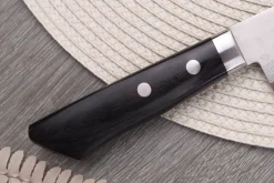 Couteau ko santoku 13cm japonais artisanal Masutani VG10 Damas